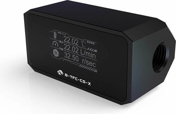 Produktbild Bykski B-TFC-CS-X Digital Durchflusssensor mit OLED Display - Black