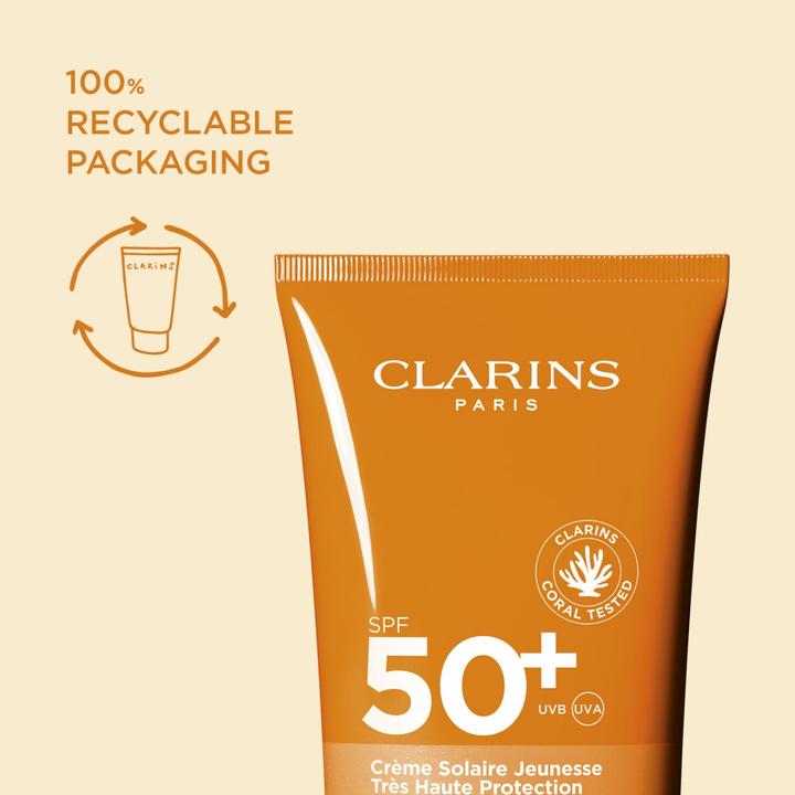 Actual product image Clarins Solaires Crème pour le Corps (Suntan cream, SPF 50, 150 ml)