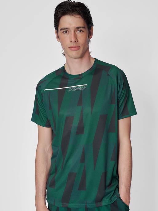 Produktbild hummel Hmlcourt Aop Light Weight T-Shirt (S)