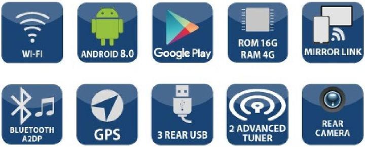Produktbild Phonocar Navigation für VW Seat & Skoda 7" | Carplay Wireless | Android Auto | DAB+ (MirrorLink)