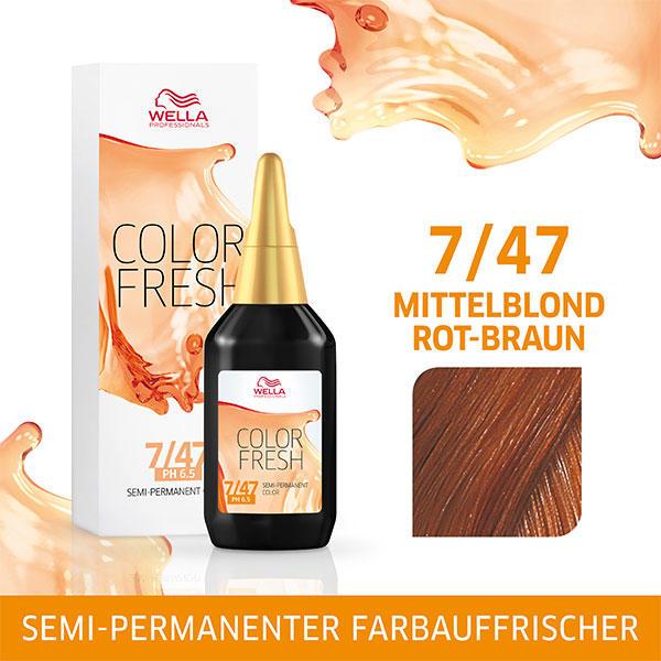 Immagine prodotto Wella Colore fresco (7/74 Biondo medio Marrone-Rosso)
