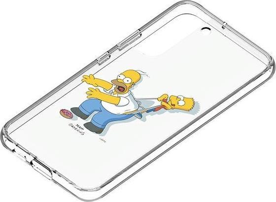 Produktbild Samsung Panel GP-TOU021HOXYW do etui Frame Cover do Galaxy S22 Simpsons Homer biały/white (Samsung Galaxy S22+)