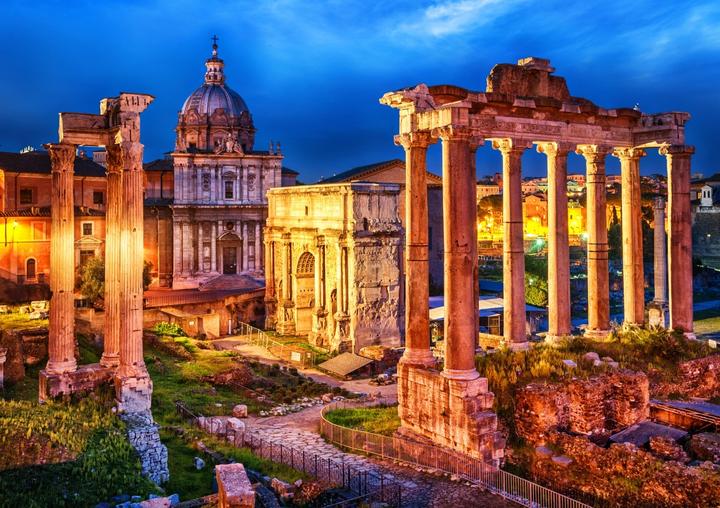 Produktbild Bluebird Puzzle 1000 pieces Roman Forum (1000 Teile)