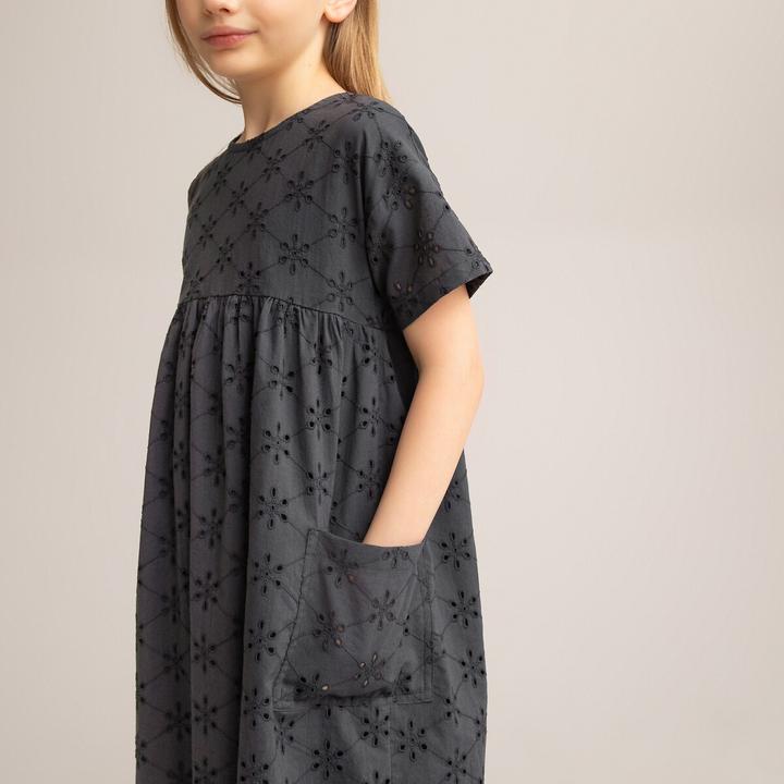 Image du produit La Redoute Collections Robe avec broderie ajourée