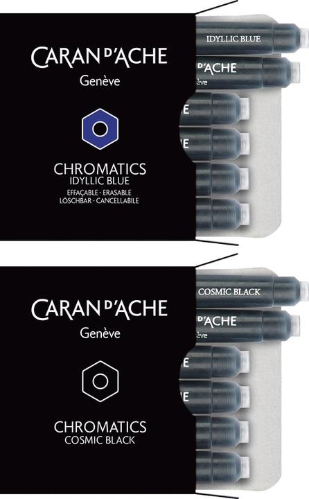 Produktbild Caran d'Ache Chromatics Tintenpatronen (Füllertinte, Schwarz)