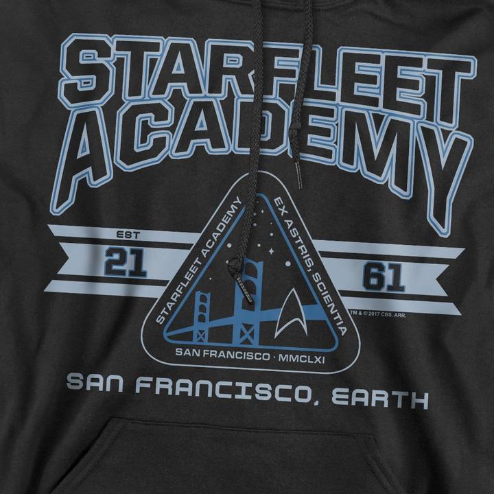 Immagine prodotto Starfleet Academy Earth Felpa con Cappuccio Uomo (XL)