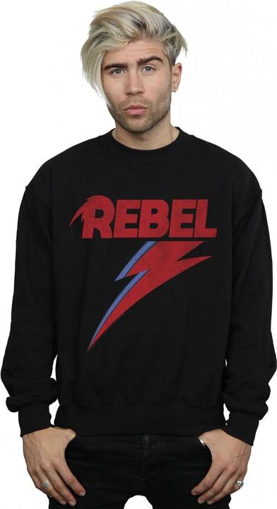 Produktbild David Bowie Distressed Rebel Sweatshirt (4XL)