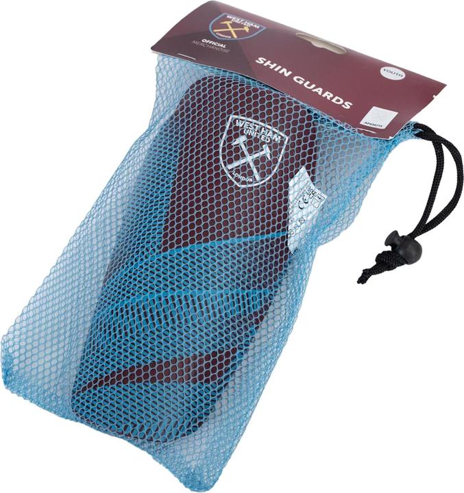 Actual product image West Ham United FC Childrens/Kids Fuse Slip-In Shin Guards