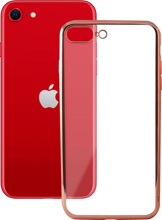 Immagine prodotto Contact METAL FLEX COVER TPU SE 2022, SE 2020, 8 e 7 ORO ROSA METALLICO (Apple iPhone SE (seconda generazione), Apple iPhone SE (terza generazione))