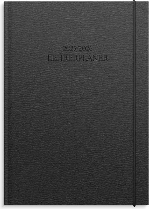 Produktbild Lehrerplaner Schwarz 2025/2026 (Deutsch)