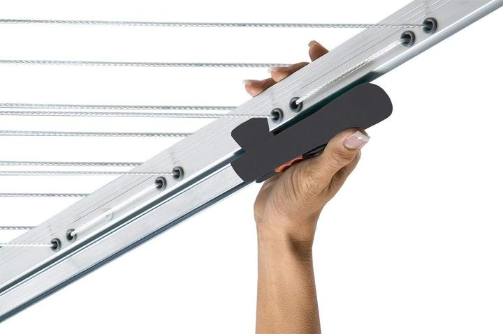 Produktbild Juwel Wäscheständer / Wäschespinne Novastar 500 Compact leichtes Öffnen dank Leichtspann-Hebel, wi
