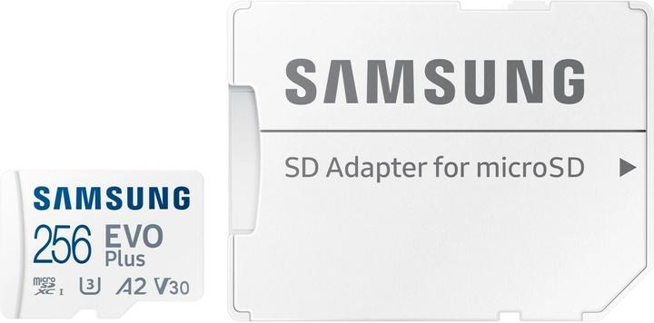 Immagine prodotto Samsung EVO Plus (256 GB, microSDXC, U3, UHS-I)