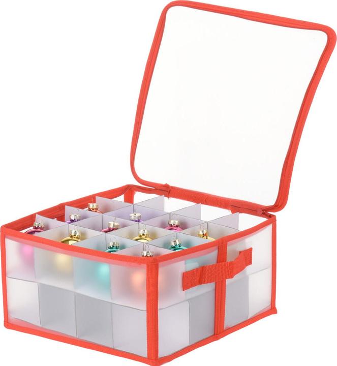 Actual product image Christmas Gifts Storage box for Christmas baubles (34 x 34 x 17 cm)