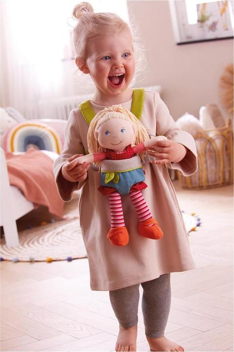 Actual product image Haba Doll carrier seat leaf dream