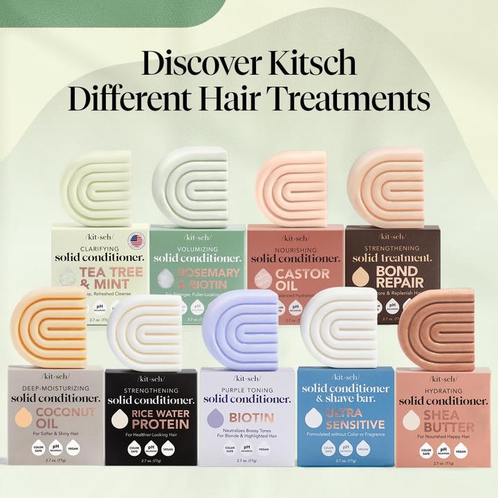 Actual product image Kitsch Conditioner with tea tree and mint