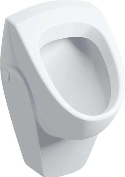 Actual product image Geberit Keramag Renova Nr.1 urinal, inlet from behind with candle 235320
