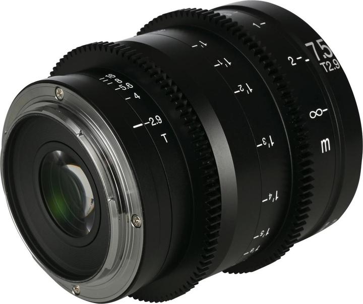 Actual product image Venus Optic Fixed Focal Length 7.5 mm T2.9 Zero-D S35 Cine Lens - Nikon Z (Nikon Z)