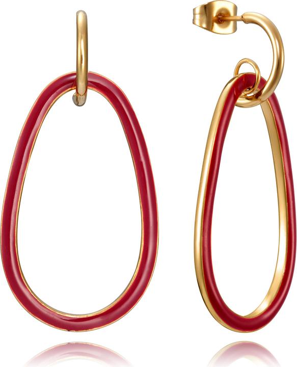 Image du produit Viceroy Boucles d'oreilles de luxe plaquées or avec suspensions à air 15043E01012 (L)