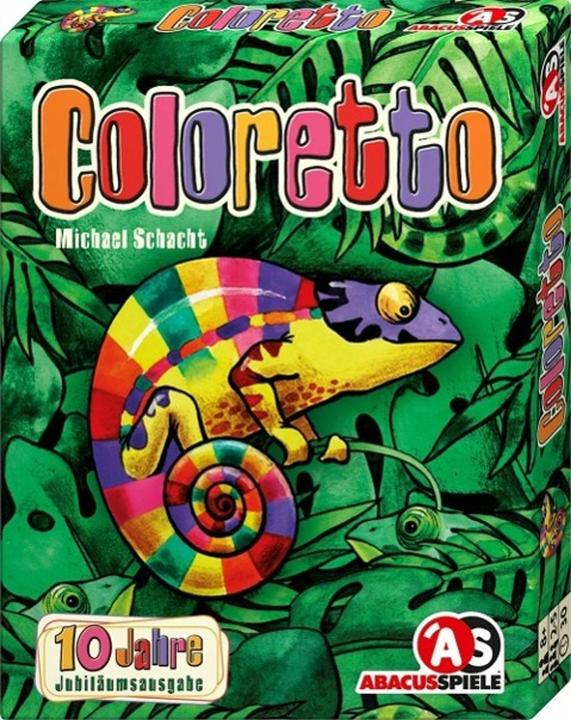 Actual product image Abacus Coloretto 10th anniversary edition (German)