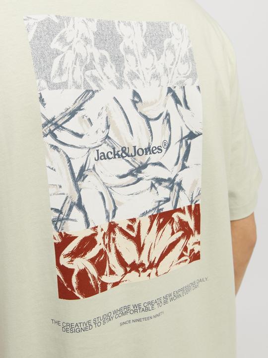 Actual product image Jack & Jones Rückenprint Rundhalsausschnitt T-shirt T-shirt (XXL)