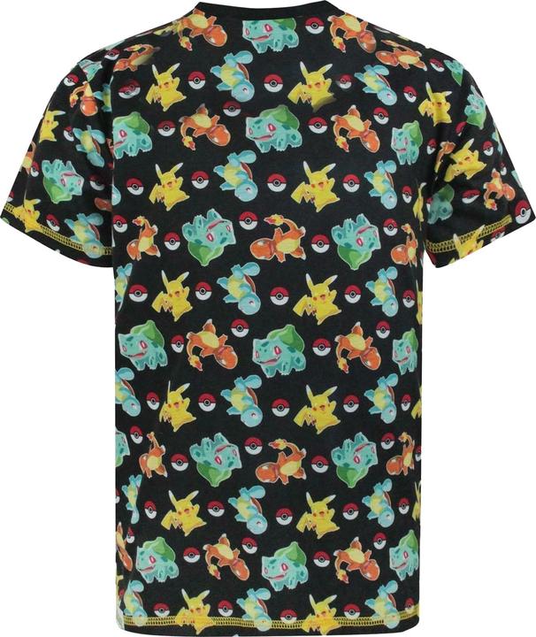Immagine prodotto Pokémon Starters Maglietta Sublimata Ragazzi (146, 152)