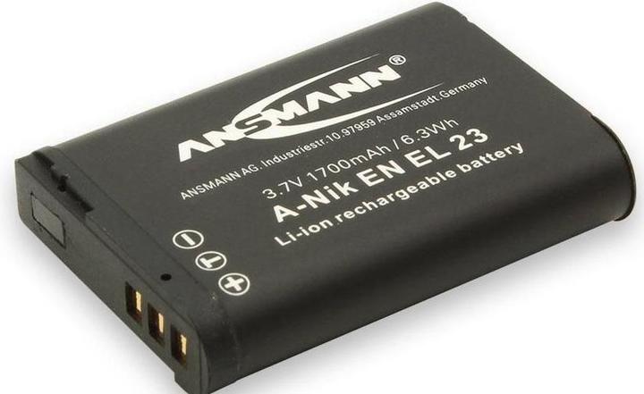 Produktbild Ansmann A-NIK EN-EL23 1700mAh 3,8V (Kamera Akku)
