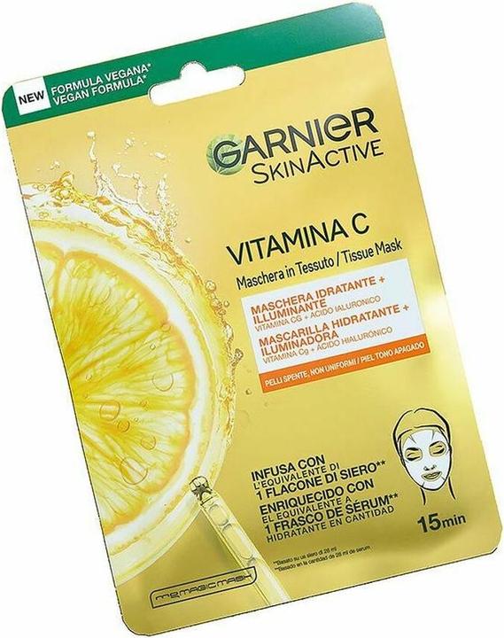 Produktbild Garnier SKINACTIVE VITAMINA C Gewebemaske 1 Stunde