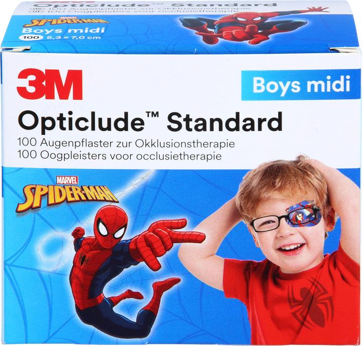 Actual product image 3M Opticlude Standard Boys Midi Disney eye plaster, 100 pcs. plasters (100 x)
