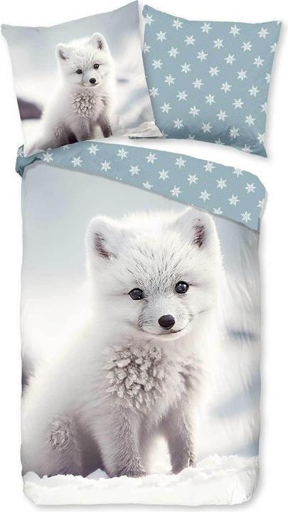 Produktbild Traumschlaf Polarfuchs (Duvetbezug, 135x200 cm + 80x80 cm)