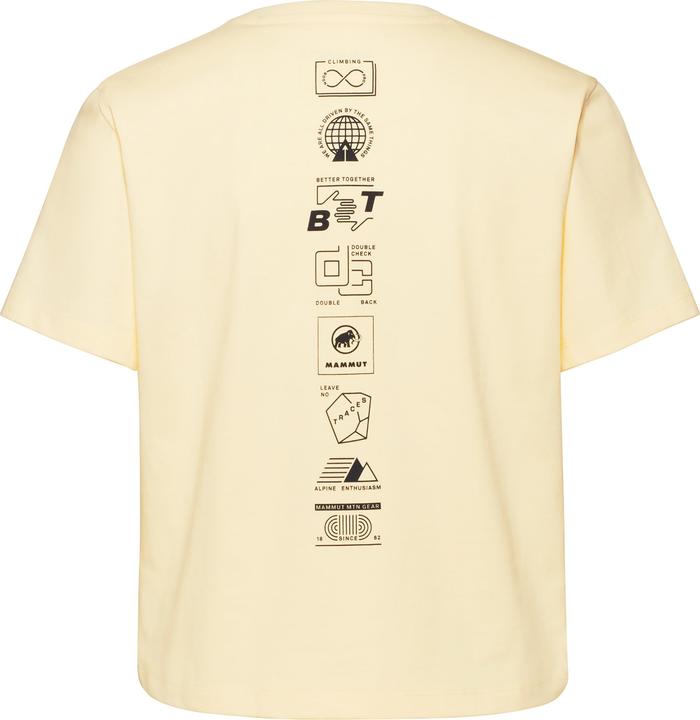 Actual product image Mammut Massone T-Shirt Cropped Women Emblems (XL)