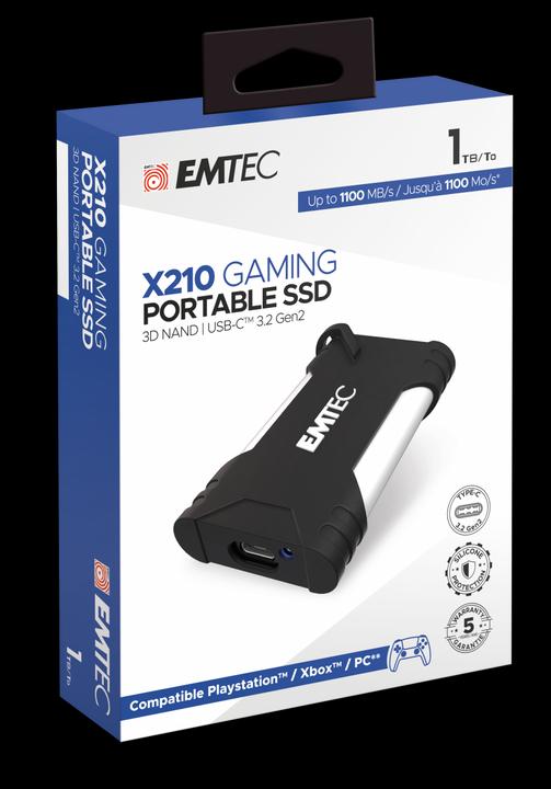Produktbild Emtec X210G Gaming SSD (1000 GB)