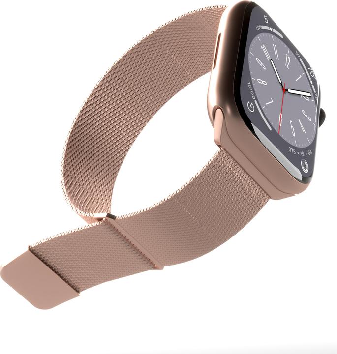Image du produit Puro Milanese Magnetic Band - Pasek ze stali nierdzewnej do Apple Watch 38/40/41 mm (różowe złoto) (38 mm, 40 mm, 41 mm, Acier inoxydable)