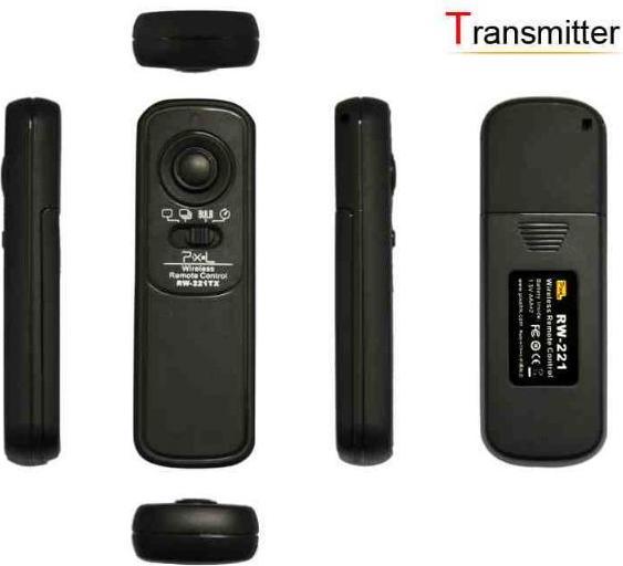 Actual product image Pixel Remote release Wireless RW-221/DC0 Oppilas for Nikon (Funk)