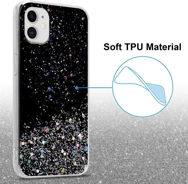 Image du produit Cadorabo Couverture TPU paillettes scintillantes (Apple iPhone 11 Pro)