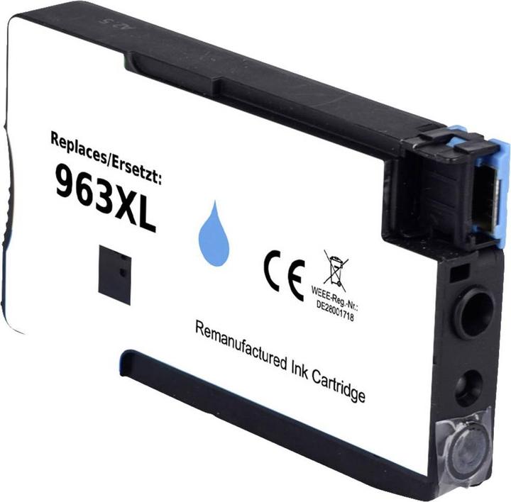 Produktbild Renkforce Tinte ersetzt HP 963 XL (3JA27AE) Kompatibel Cyan RF-5706052