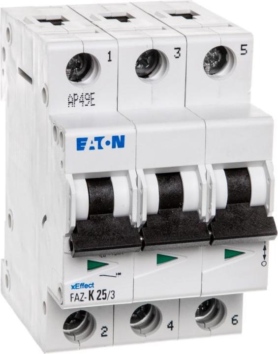 Produktbild Eaton MOE FAZ-K25/3 LS-Schalter K-Char 25A, 3p