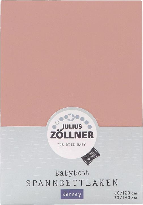 Julius Zöllner Fix sheet jersey blush 70 x 140 cm (70 x 140 cm)