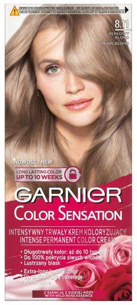 Garnier Color Sensation Krem koloryzujący 8.11 Perłowy Blond 1op. (8.11 Perłowy Blond)