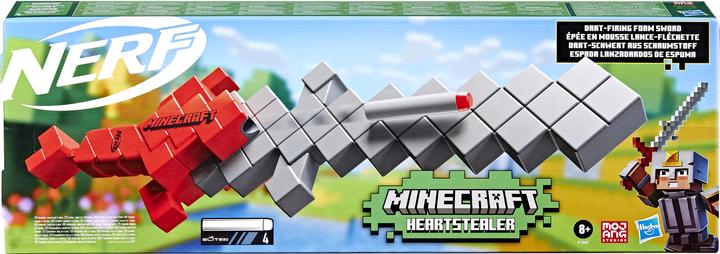 Actual product image Nerf Minecraft Heartstealer Sword