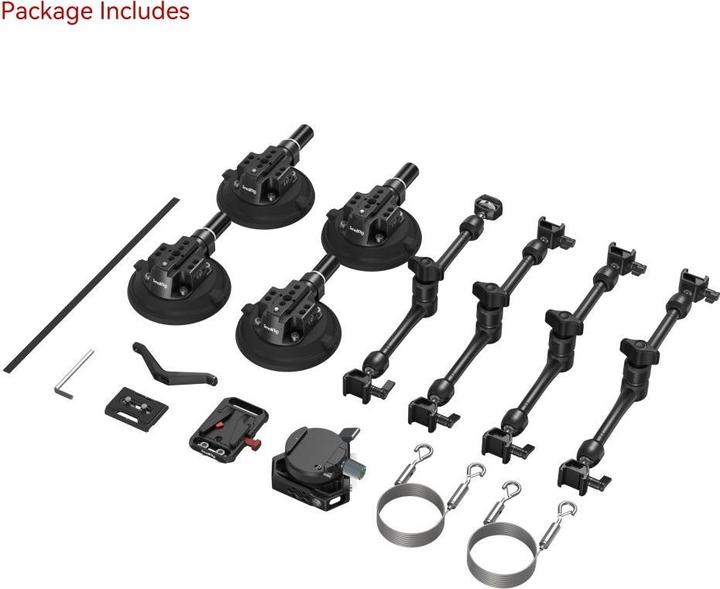 Produktbild SmallRig 4 Arm Suction Cup Camera Mount Kit SC 15K (Diverses Video Zubehör)
