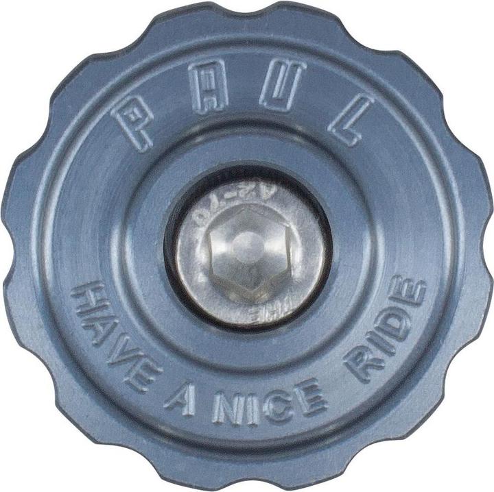 Paul Component Engineering Paul Component Stem Cap Ahead Kappe, 1 1/8", pewter