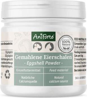 Image du produit AniForte Poudre de coquilles d'oeufs pour chiens et chats (Adulte, 1 pcs, 250 g)