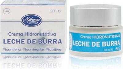 Actual product image Abril Et Nature Milk of Donkey Cream Hydronutritive 50ml SPF.15 (Suntan cream, SPF 15, 50 ml)