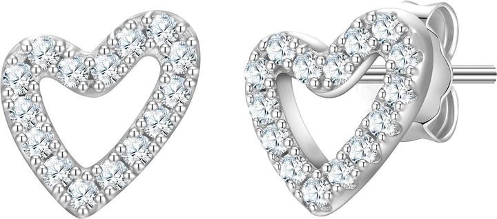 Immagine prodotto Glanzstücke München Orecchini da donna a cuore in argento 925 - 34516 (Argento 100%)