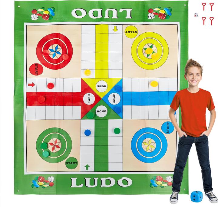 Relaxdays Ludo (180 x 160 x 10 cm)