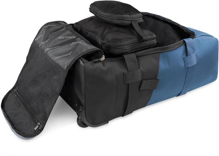 Produktbild Normani Reisetasche mit Rucksackfunktion 90 L mit 4 Kleidertaschen (90 l)