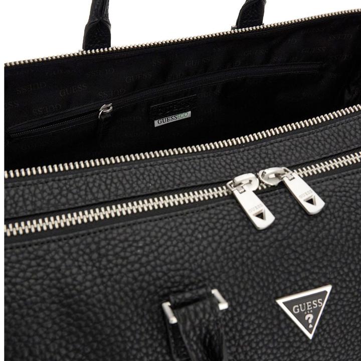 Immagine prodotto Guess Torino - Duffle Bag, Schwarze Lederoptik (32 l)