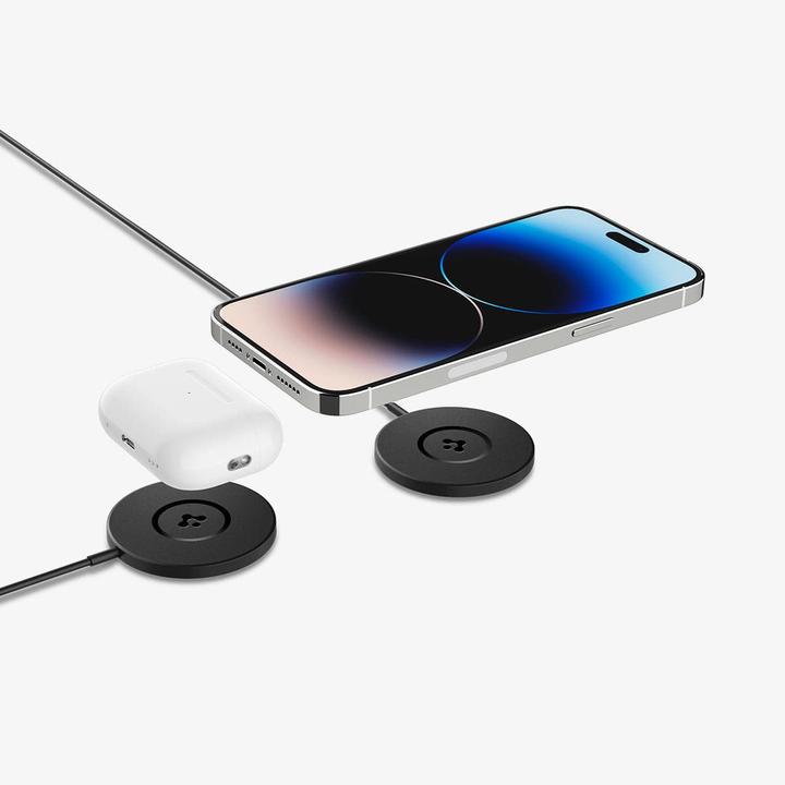 Produktbild Spigen Pf2101 Arcfield Magnetic Magsafe Wireless Charger Black (9 W)