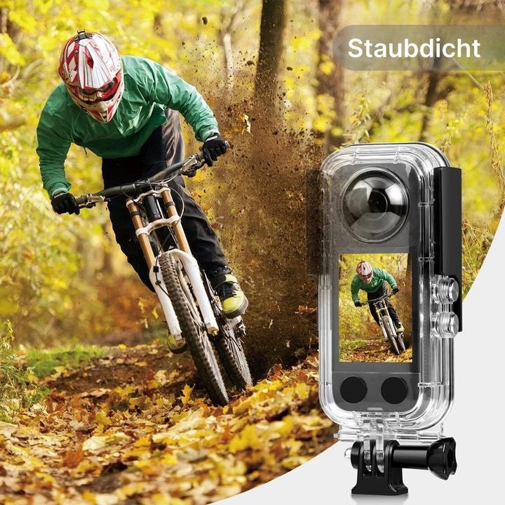 Produktbild Hermex Unterwassergehäuse für Insta360 X3 Schutzrahmen Dive-Case Tauchgehäuse (x3)