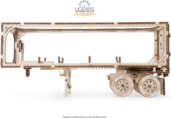 Actual product image Ugears Truck trailer